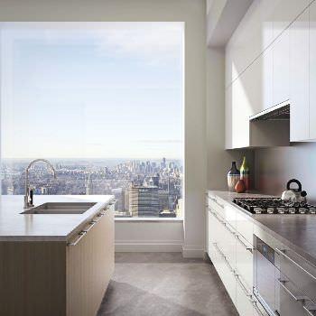 cucina Aran in appartamento New York